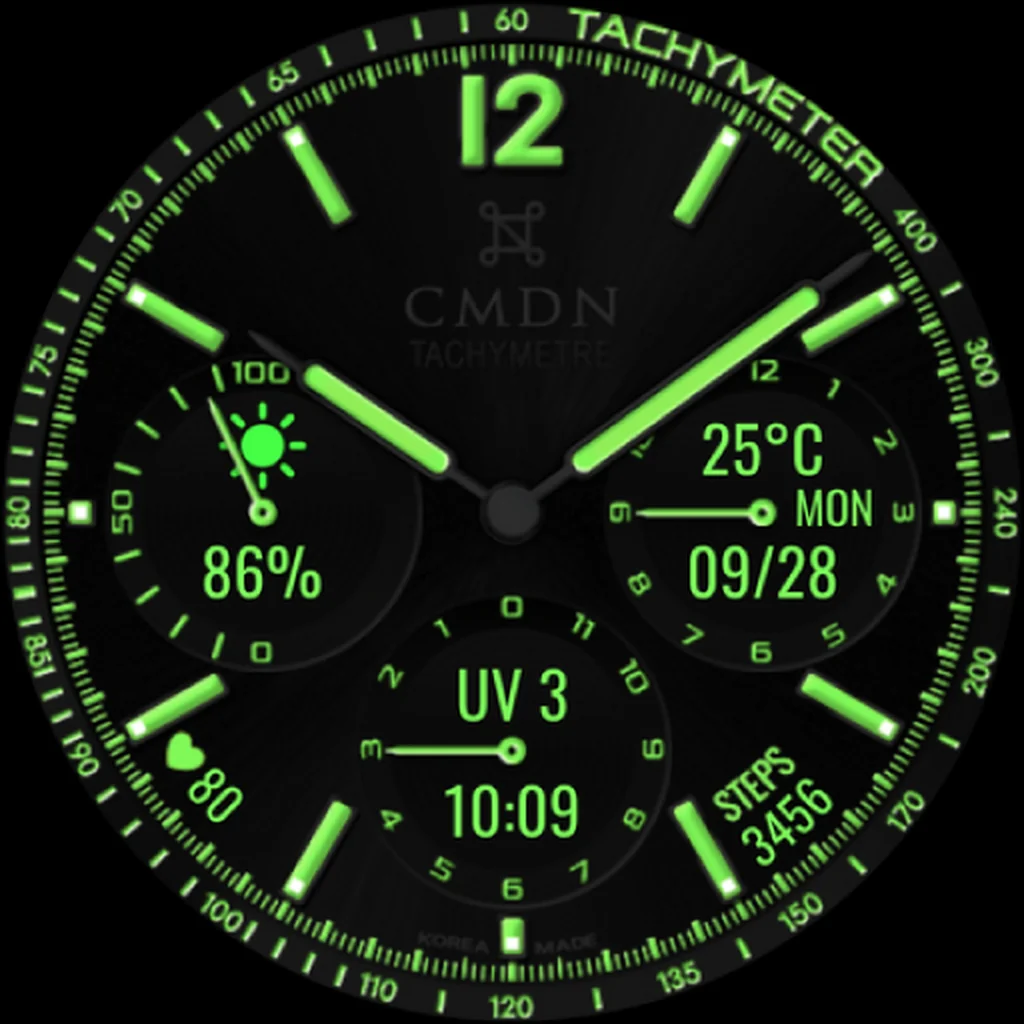 Racing Chronograph 04 — Lume